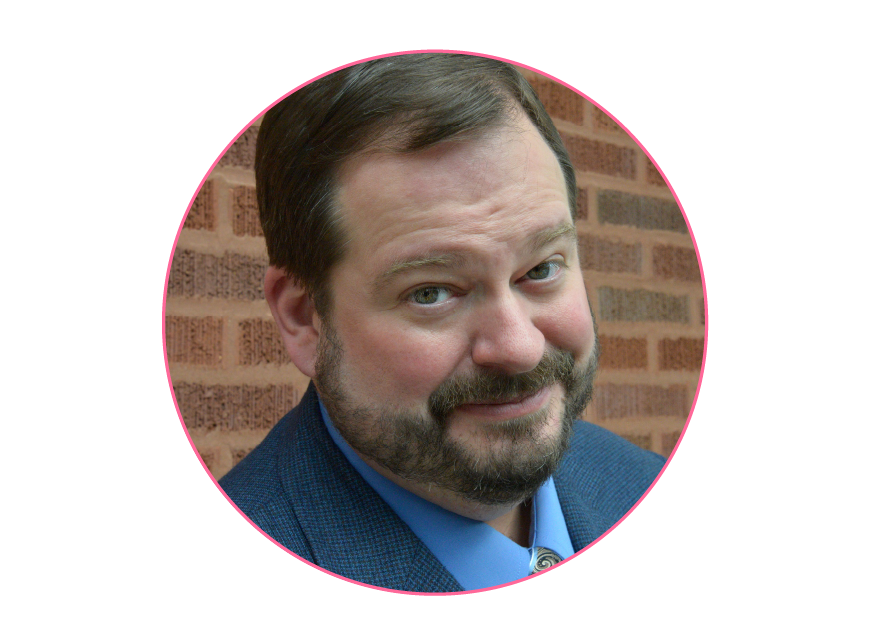 Headshot of Matt Elwell, CPTD in a Circle