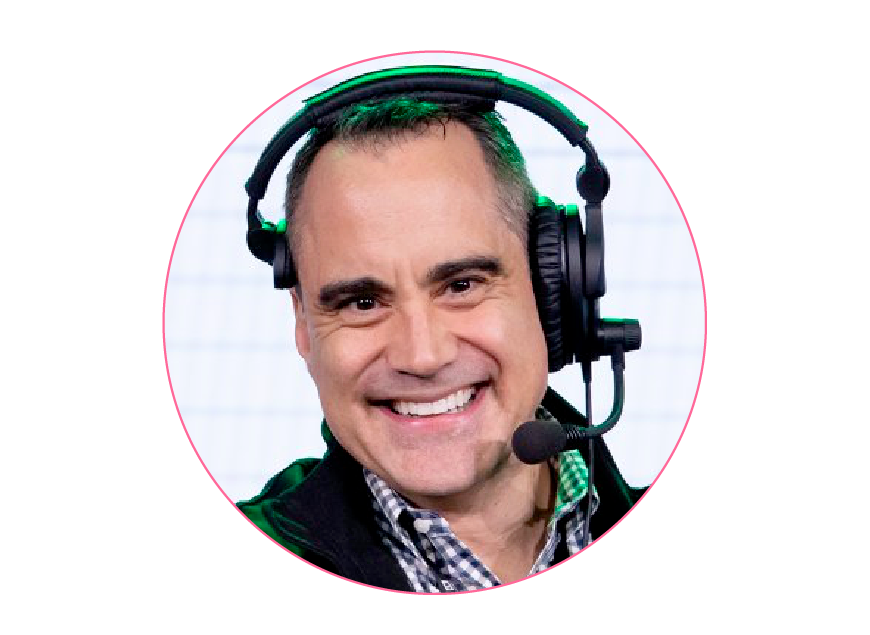 Headshot of Chuck Santoro in a Circle