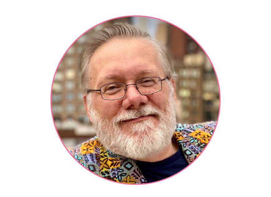 Headshot of Steve Young in a Circle